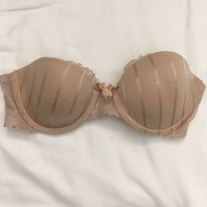 Strapless bra